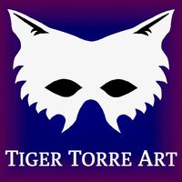 Tiger Mask Logo Icon for Tiger Torre Art